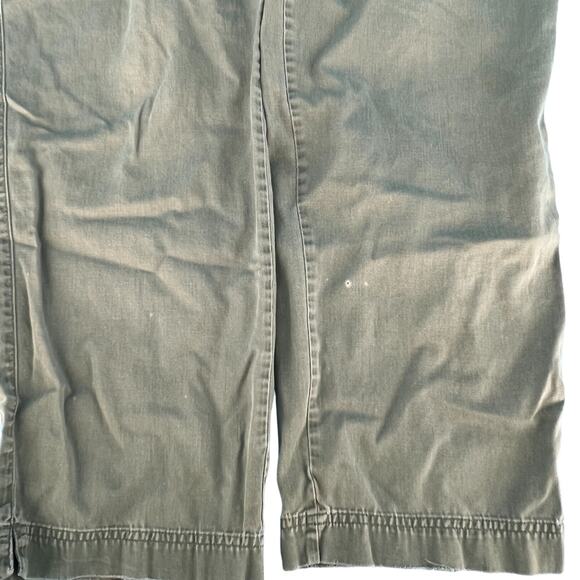 Mountain Lake Green Work Pants Size Large Khaki Green 100% Cotton - Picture 7 of 16